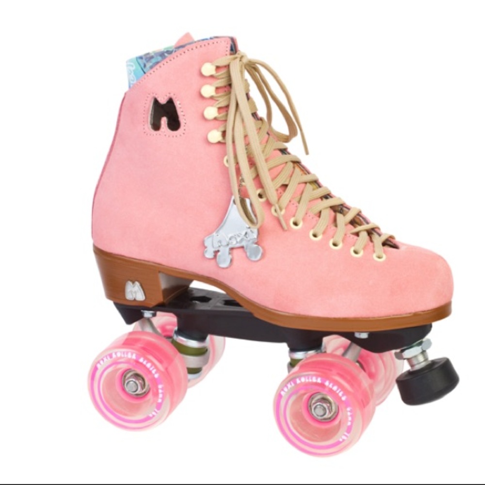 Moxi Lolly Roller Skates - Strawberry Pink Sz 7